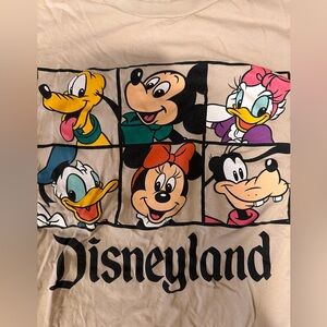 Disney Parks Tan Mickey & Friends Shirt